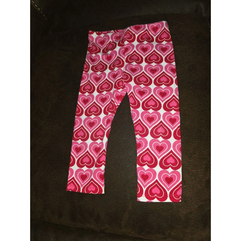 Bonnie‎ baby valentine's day heart dress and leggings size 18 months